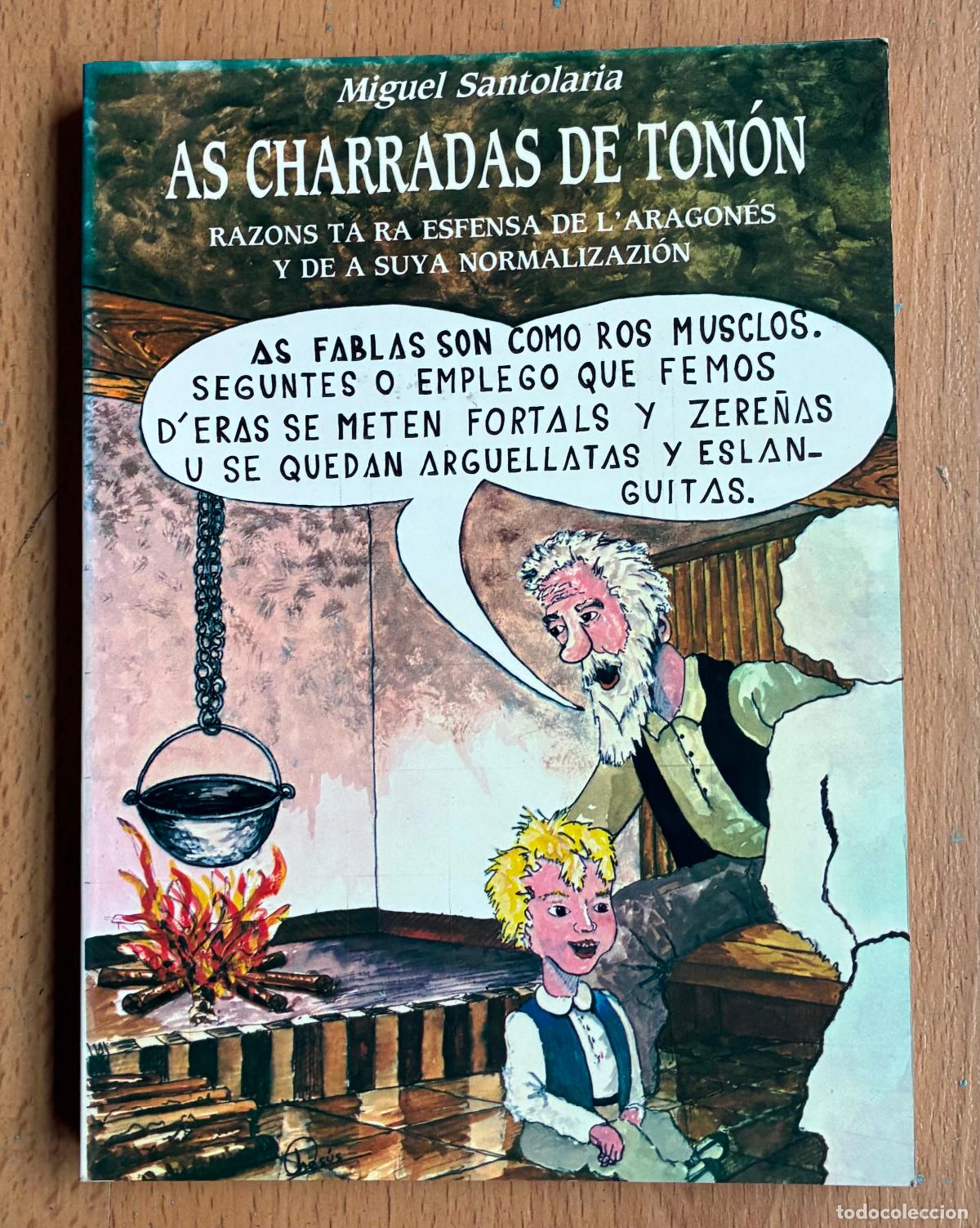 Libros de segunda mano: AS CHARRADAS DE TONON, Razons ta ra esfensa de l`aragones, Miguel Santolaria