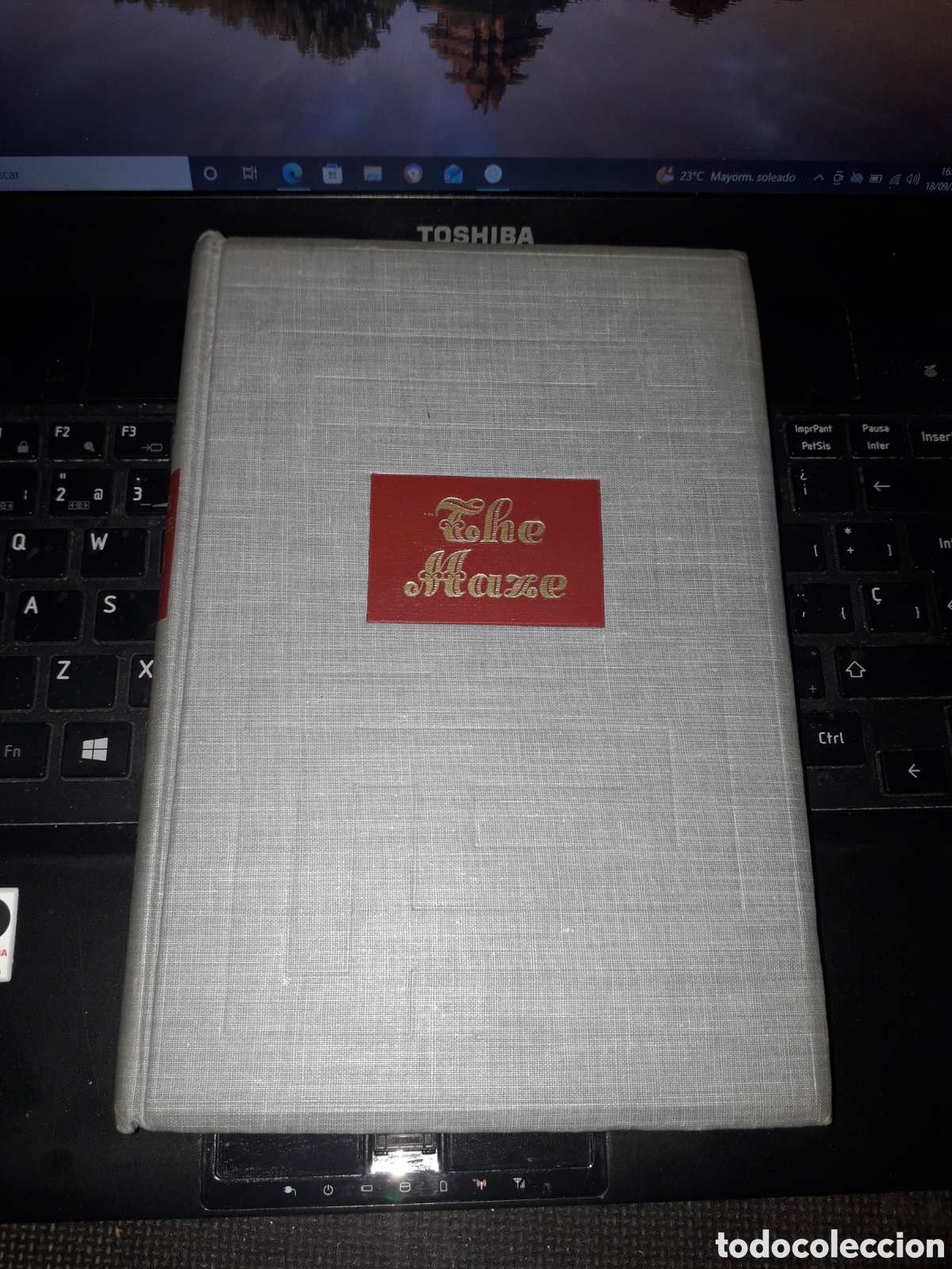 Libros de segunda mano: THE MAZE MAURICE SANDOZ ILLUSTRATIONS BY SALVADOR DALI .1945 PRIMERA EDICI&Oacute;N