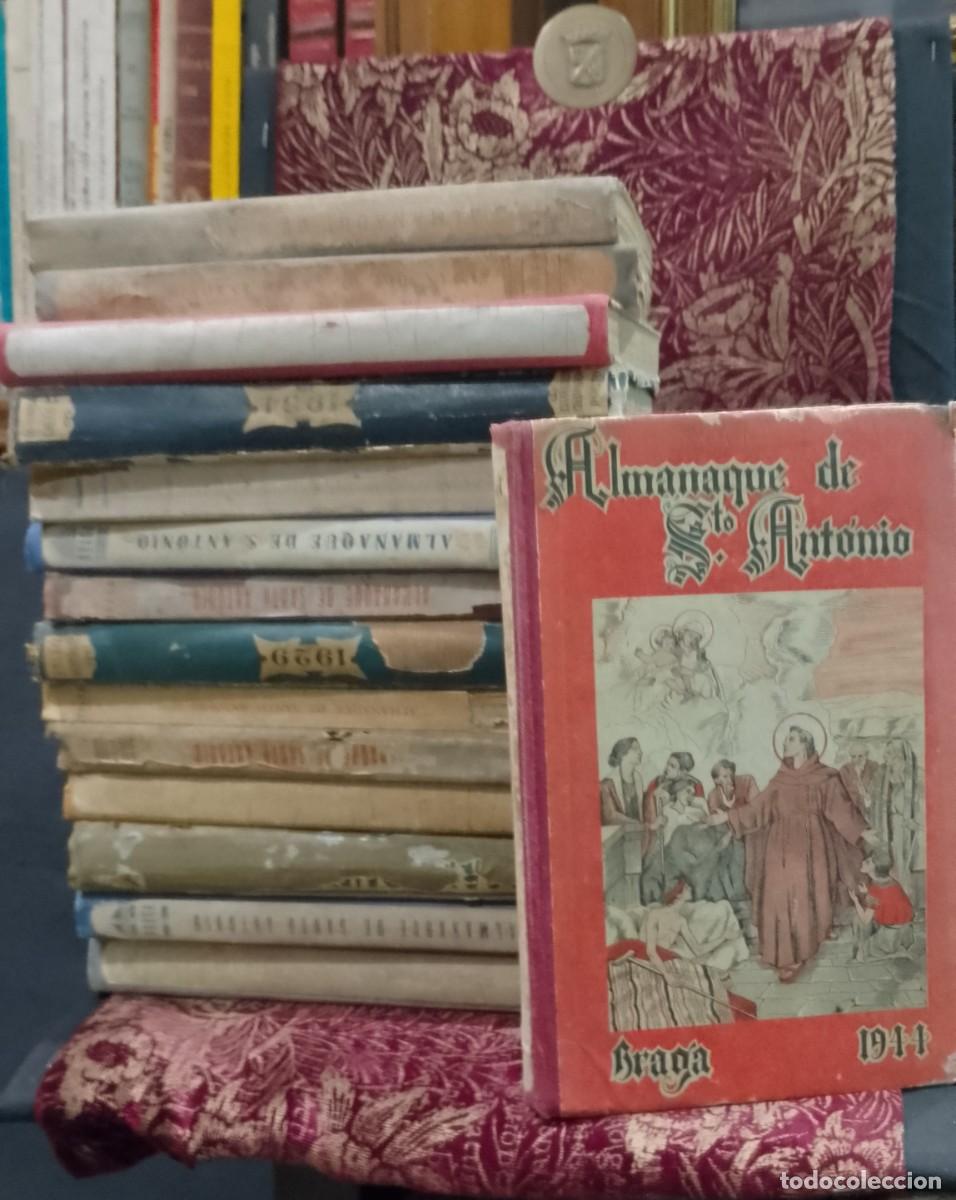Libros de segunda mano: Almanaque de Santo Ant&oacute;nio 15 unidades