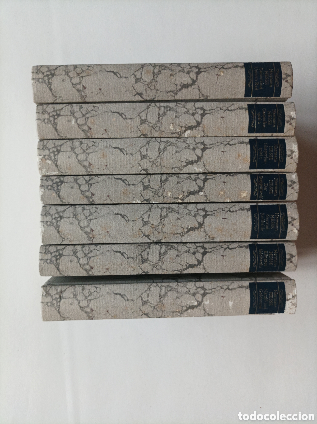 Libros de segunda mano: Herman Hesse. Die Romane und die gro&szlig;en Erz&auml;hlungen. 7 tomos de sus obras. Alem&aacute;n