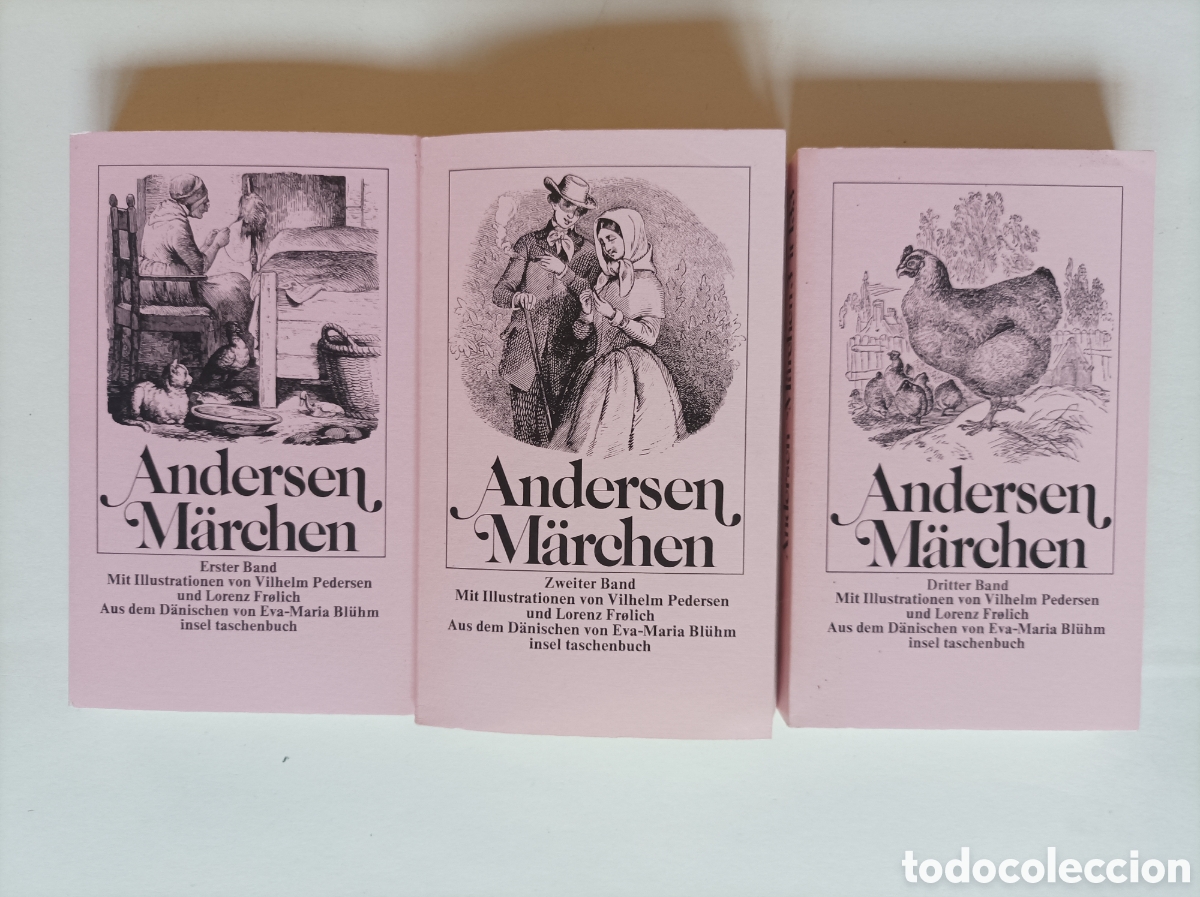 Libros de segunda mano: Andersen Marchen. 3 vols. Die M&auml;rchen von Hans Christian Andersen