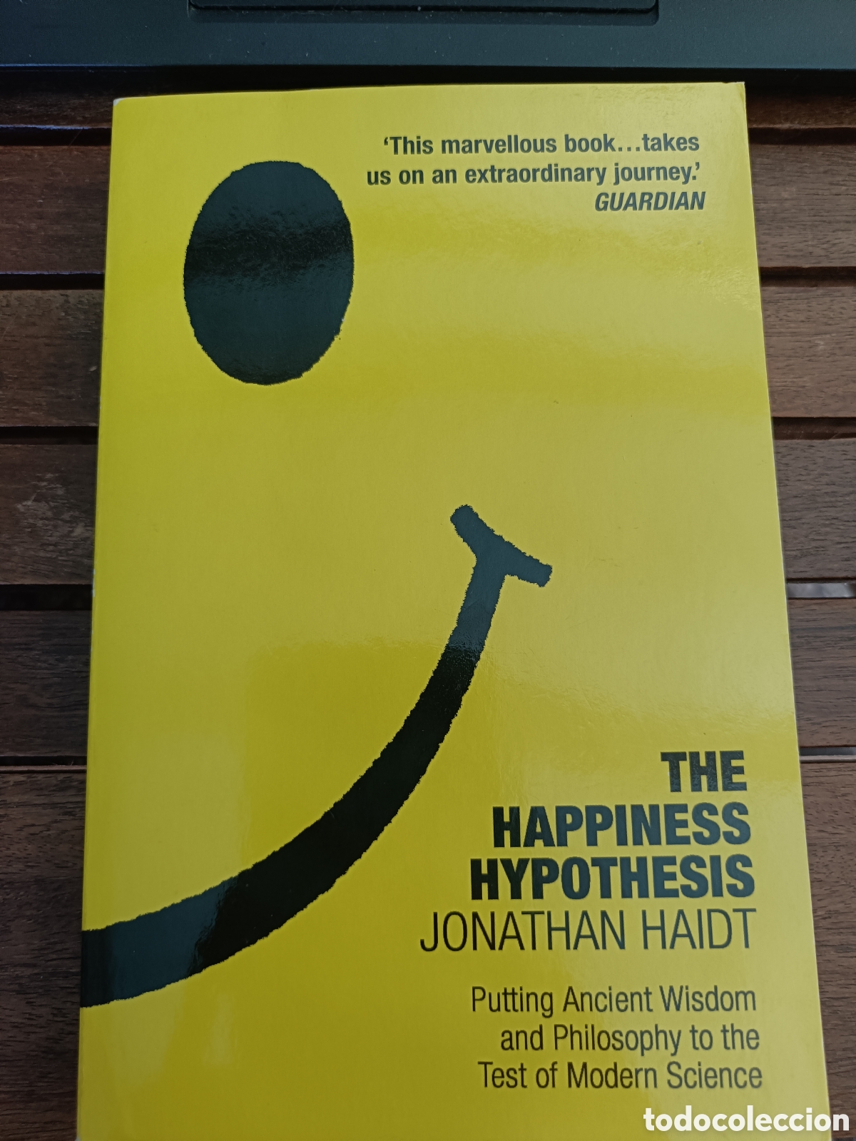 Libros de segunda mano: The happiness hypothesis, Jonathan Haidt. Arrow books, penguin random house. Ingl&eacute;s