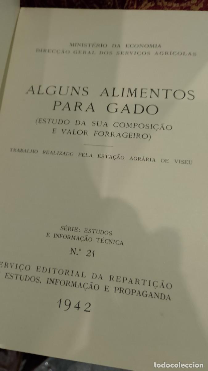 Libros de segunda mano: Alguns Alimentos para Gado - Foto 3