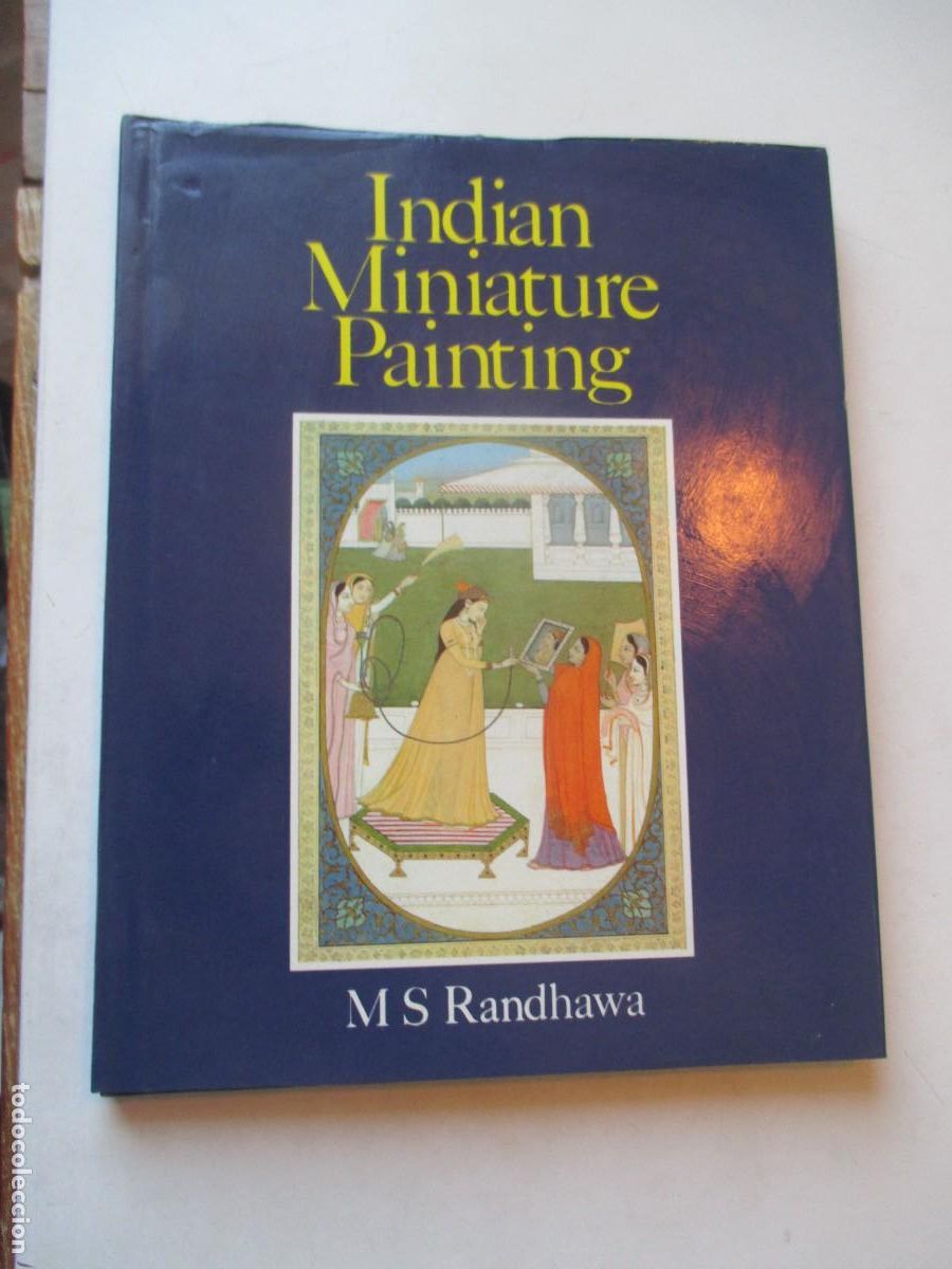 Libros de segunda mano: M.S. RANDHAWA Indian miniature painting ( ingl&eacute;s / arte) W42188