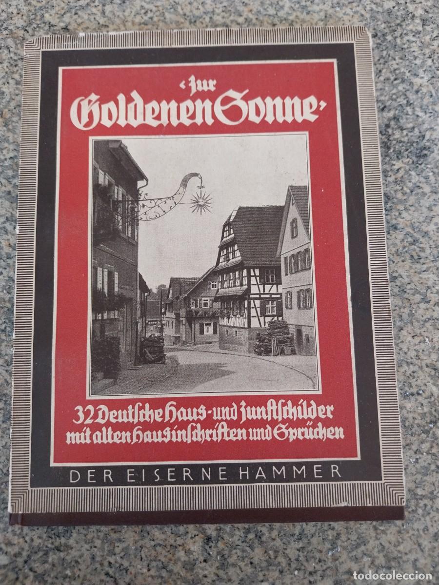 Libros de segunda mano: ZUR GOLDENEN SONNE -- 32 LETREROS ALEMANES PARA CASAS Y GRANJAS CON INSCRICIONES Y DICHOS --
