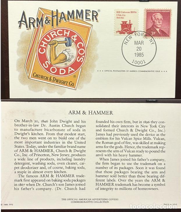 Libros de segunda mano: TS) 1985 UNITED STATES,ARM & HAMMER DE CHURCH & DWIGHT CO,WITH THE HISTORY OF TRANSPORTATION AND THE