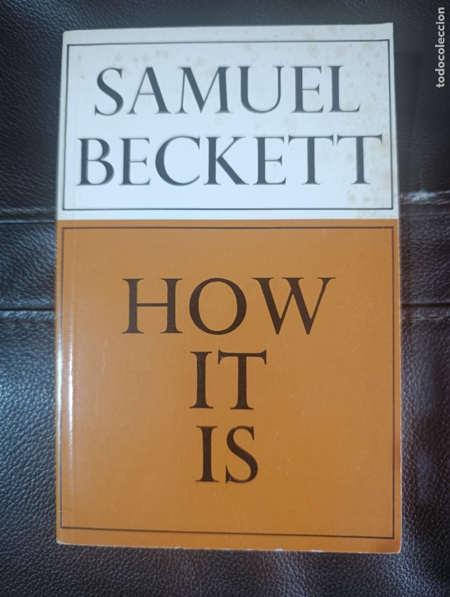 Libros de segunda mano: HOW IT IS SAMUEL BECKETT