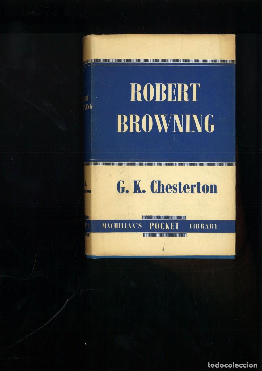 Libros de segunda mano: ROBERT BROWNING. G. K. Chesterton