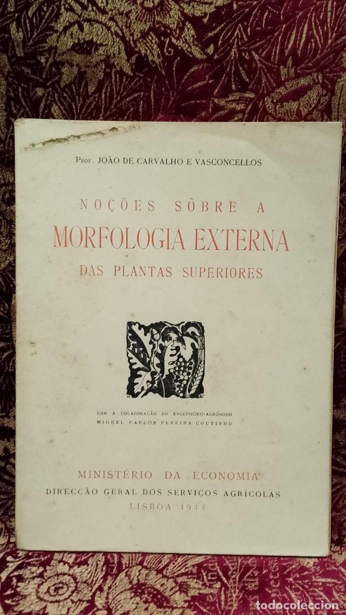 Libros de segunda mano: No&ccedil;&ocirc;es S&ocirc;bre a Morfologia Externa das Plantas Superiores 1944 Jo&atilde;o de Carvalho e Vasconcelos