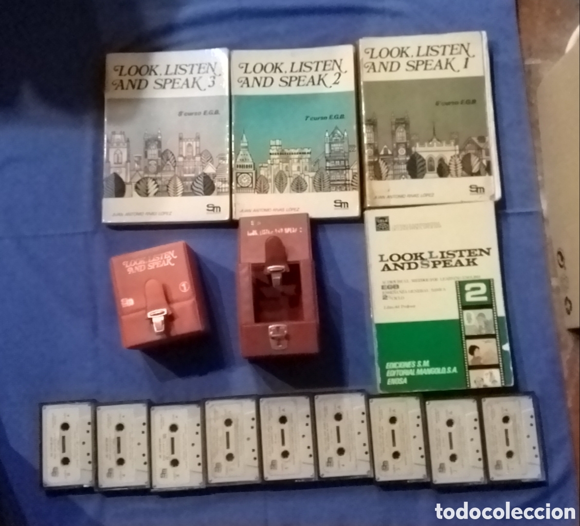 Libros de segunda mano: Libros Look, listen and speak 1, 2, 3 y 2&ordm; ciclo libr&oacute; del profesor