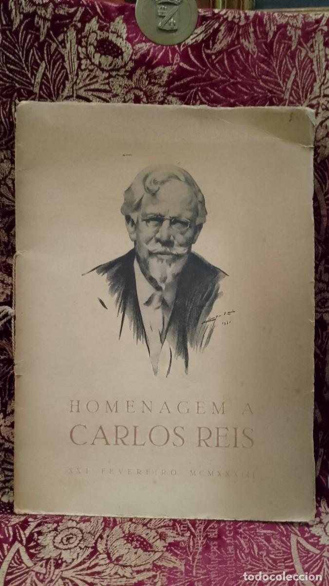 Libros de segunda mano: Homenagem a Carlos Reis 1933