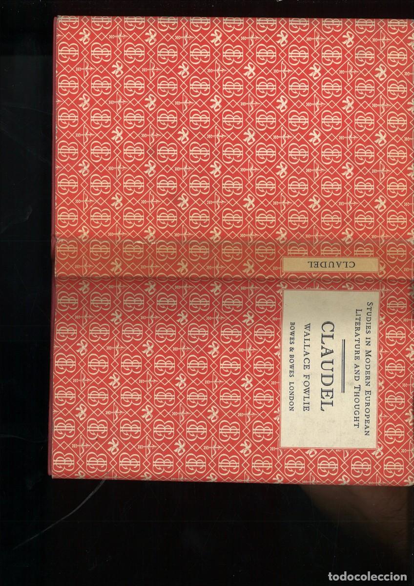 Libros de segunda mano: PAUL CLAUDEL. Wallace Fowlie