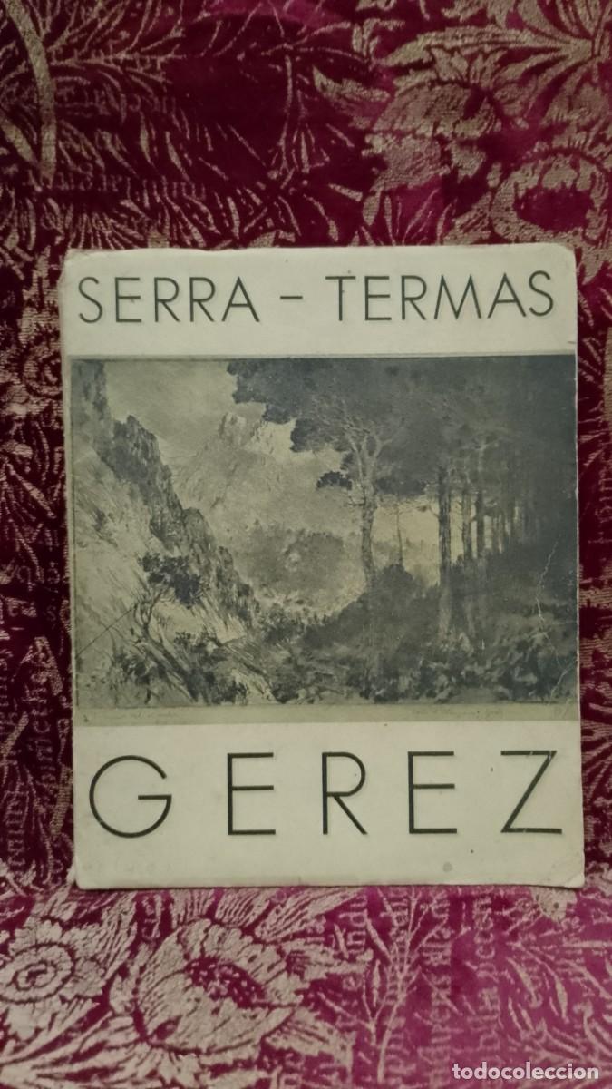 Libros de segunda mano: Gerez - Serra - Termas 1935