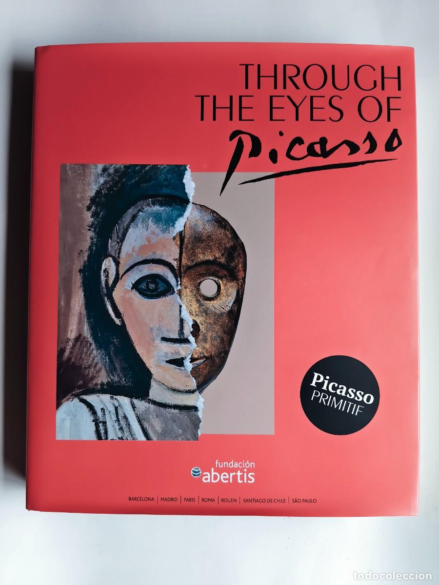 Libros de segunda mano: Picasso,libro en ingles Through the eyes of Picasso