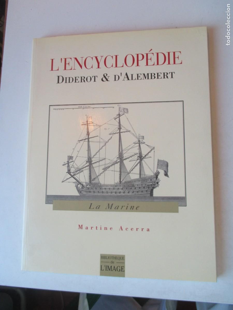 Libros de segunda mano: MARTINE ACERRA L&acute;enciclop&eacute;die Diderot & D&acute;Alembert ( franc&eacute;s) W42301