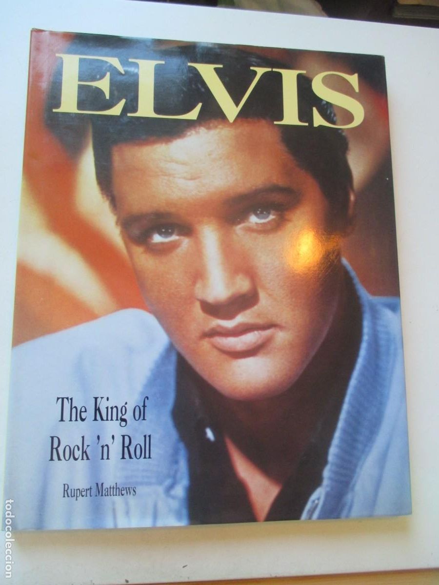 Libros de segunda mano: RUPERT MATTHEWS Elvis The king of Rock &acute;n&acute; Roll (ingl&eacute;s) W42304