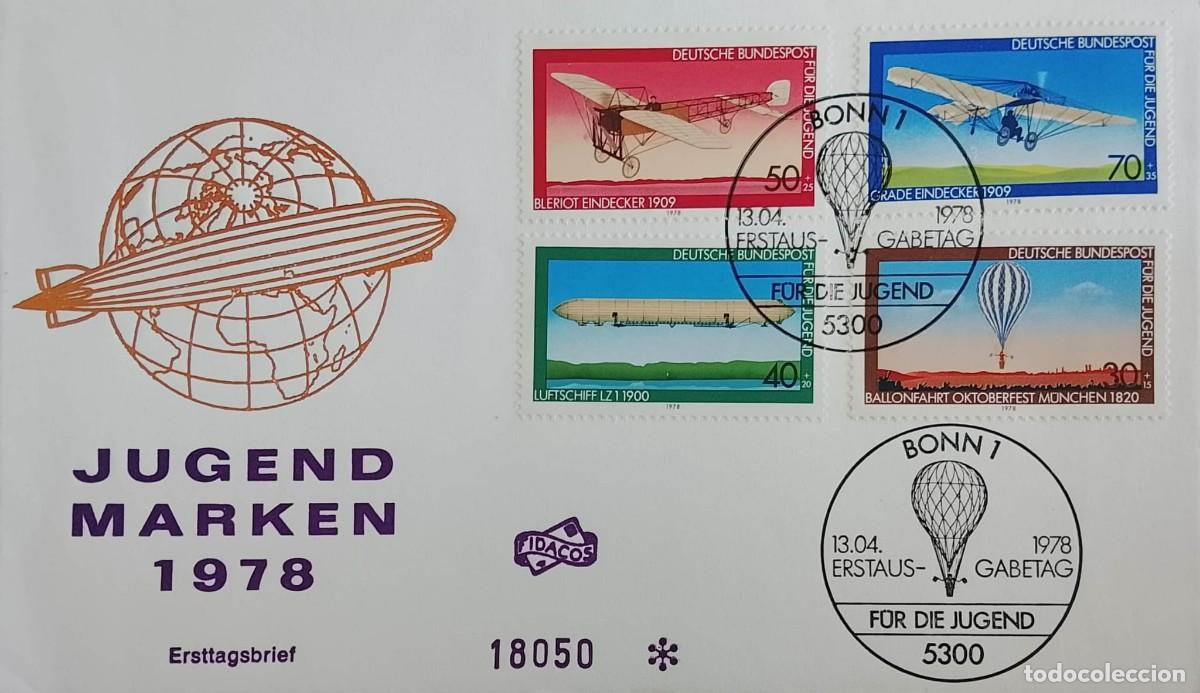 Libros de segunda mano: TS) 1978 GERMANY, FDC,FOR THE YOUTH STAMPS,XF.