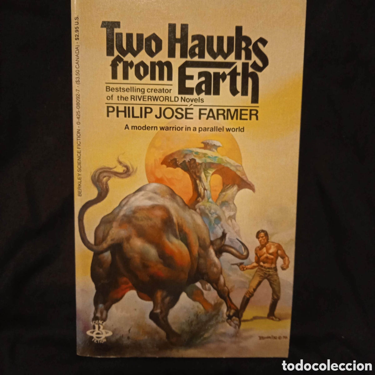 Libros de segunda mano: TWO HAWKS FROM EARTH - PHILIP JOS&Eacute; FARMER - BERKLEY 1985 #VINTAGESF