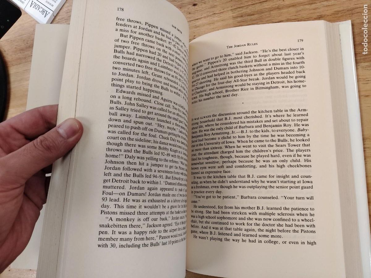 Libros de segunda mano: The Jordan Rules - Sam Smith - Ed. Simon & Schuster, 1992 - Foto 9