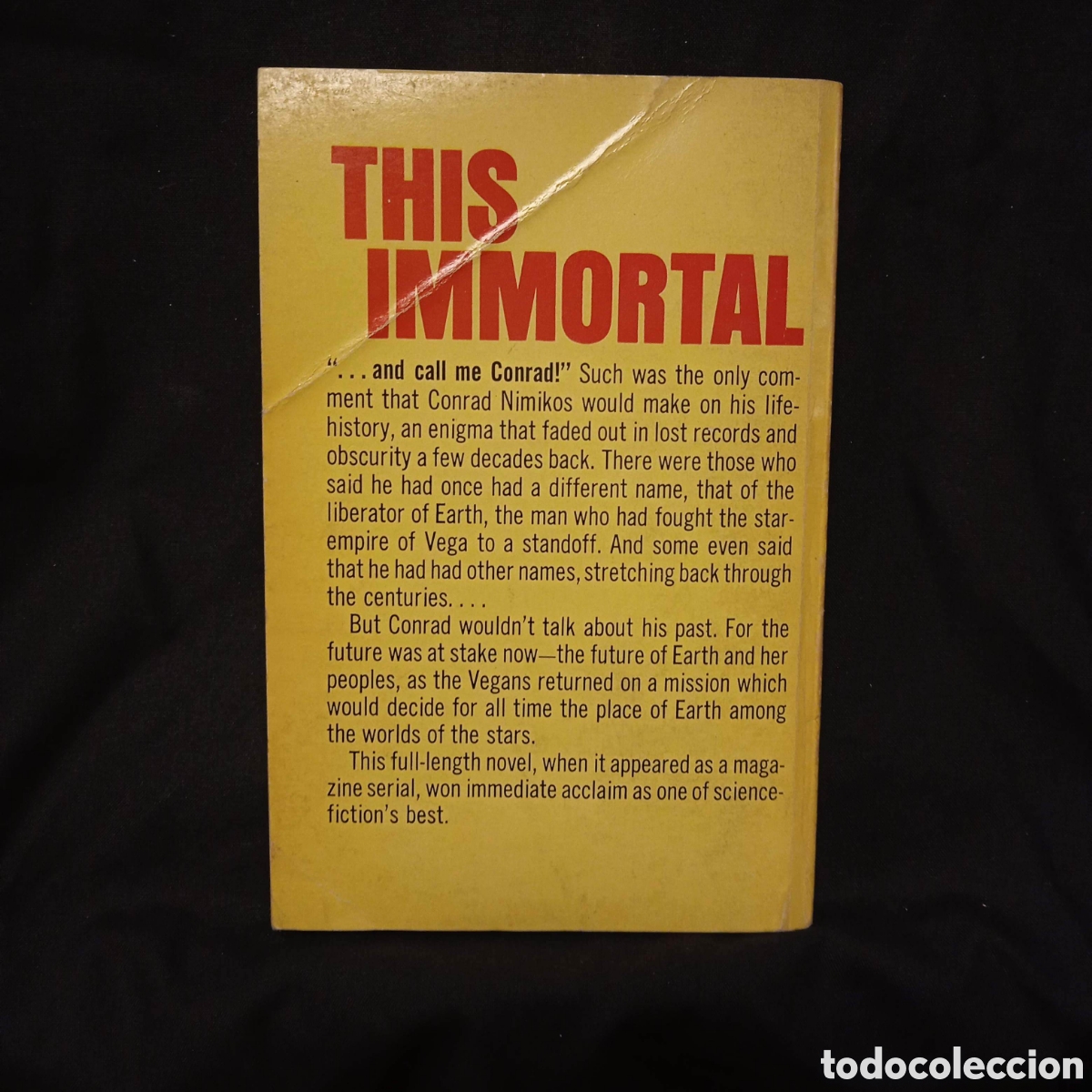 Libros de segunda mano: THIS IMMORTAL - ACE 1966 #VINTAGESF - Foto 2