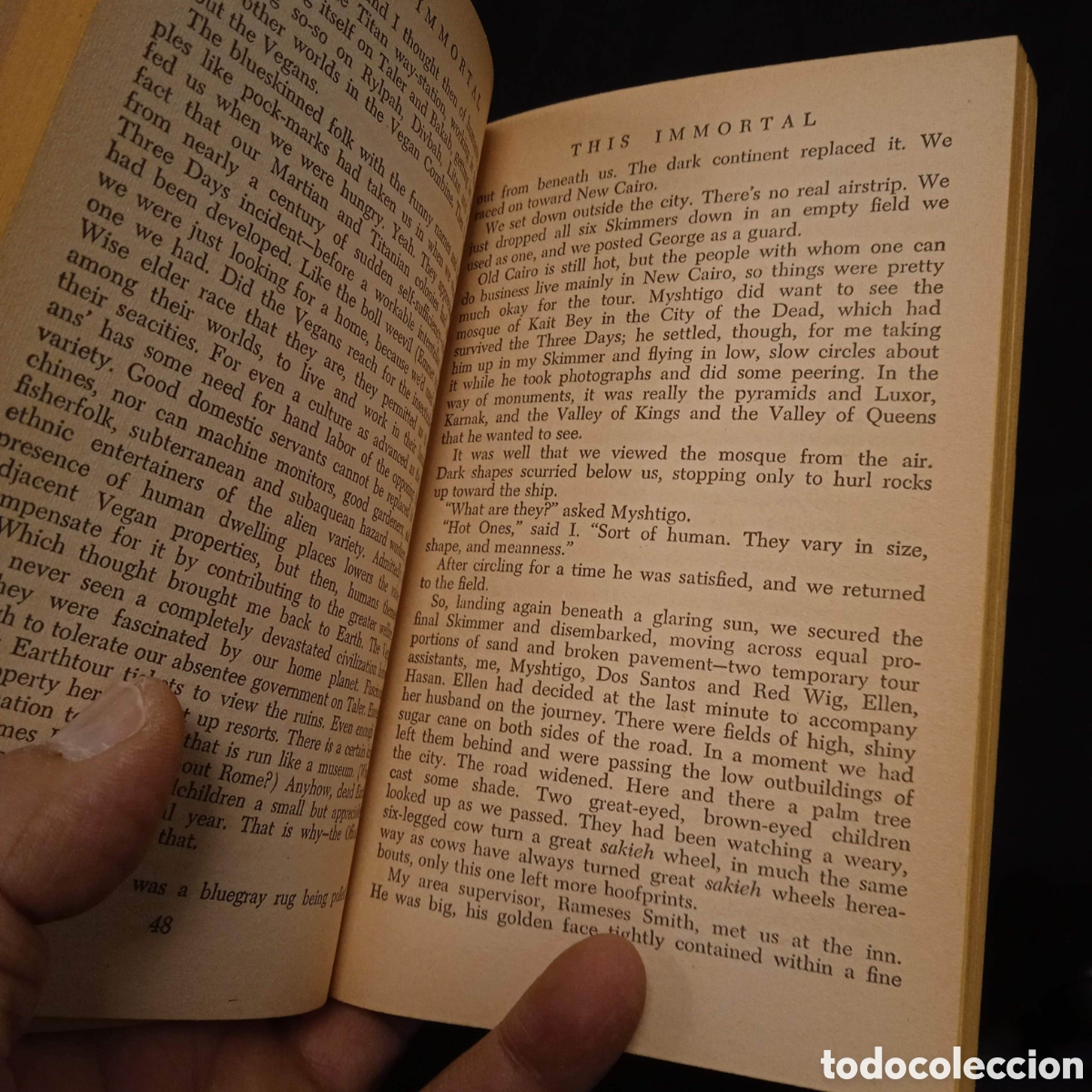 Libros de segunda mano: THIS IMMORTAL - ACE 1966 #VINTAGESF - Foto 4