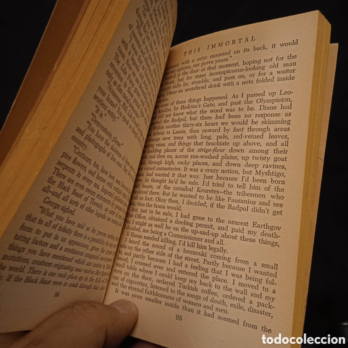 Libros de segunda mano: THIS IMMORTAL - ACE 1966 #VINTAGESF - Foto 5