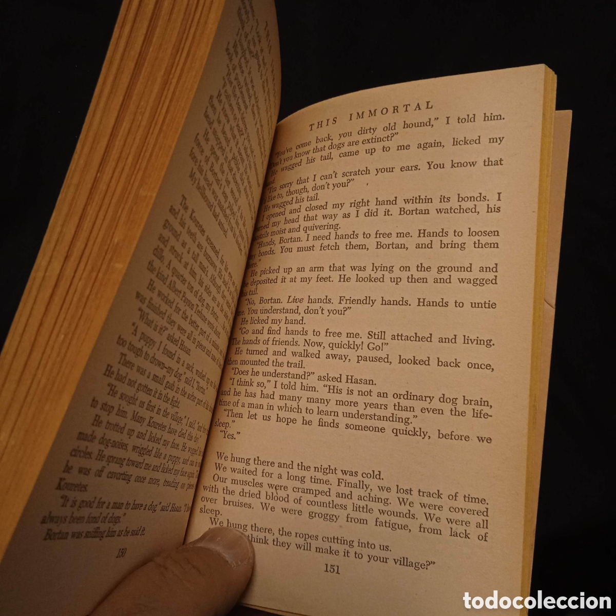 Libros de segunda mano: THIS IMMORTAL - ACE 1966 #VINTAGESF - Foto 7