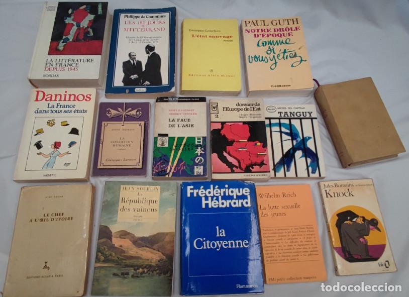 Libros de segunda mano: LOTE DE 55 LIBROS ANTIGUOS DESCATALOGADOS EN FRANCES