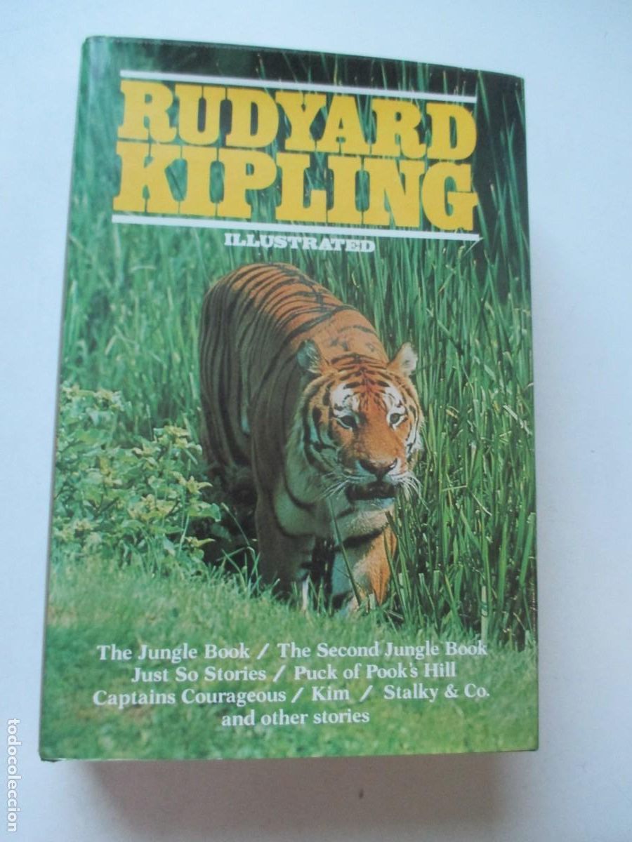Libros de segunda mano: RUDYARD KIPLING Th jungle book, Just so Stories, Kim, Captains Courageous... (ingl&eacute;s) W42413