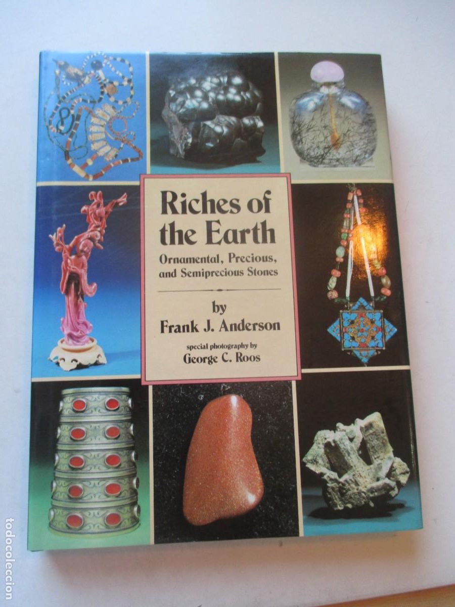 Libros de segunda mano: FRANK J. ANDERSON Riches of the Earth ( ingl&eacute;s) W42430