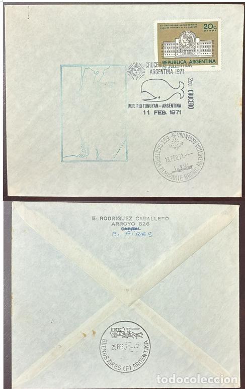 Libros de segunda mano: TS) 1971 ARGENTINA,CRUISES TO ARGENTINE ANTARCTICA, 25TH ANNIVERSARY OF THE NEW NATIONAL MINT BUILDI