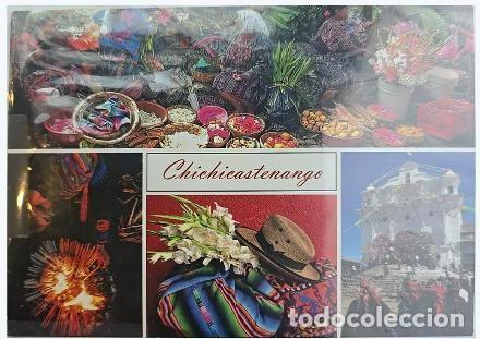 Gebrauchte B&uuml;cher: TS) CIRCA 1990 GUATEMALA, POSTCARD,THE COLORFUL MARKET TRADITIONAL TEXTILES AND ARCHITECTURE OF CHIC