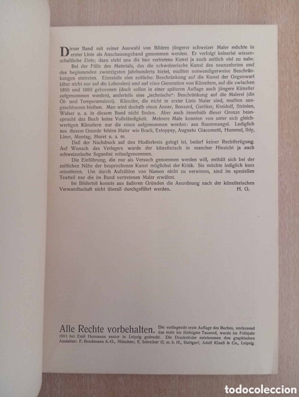 Libros de segunda mano: SCHWEIZER MALER. Hans Graber - Foto 12