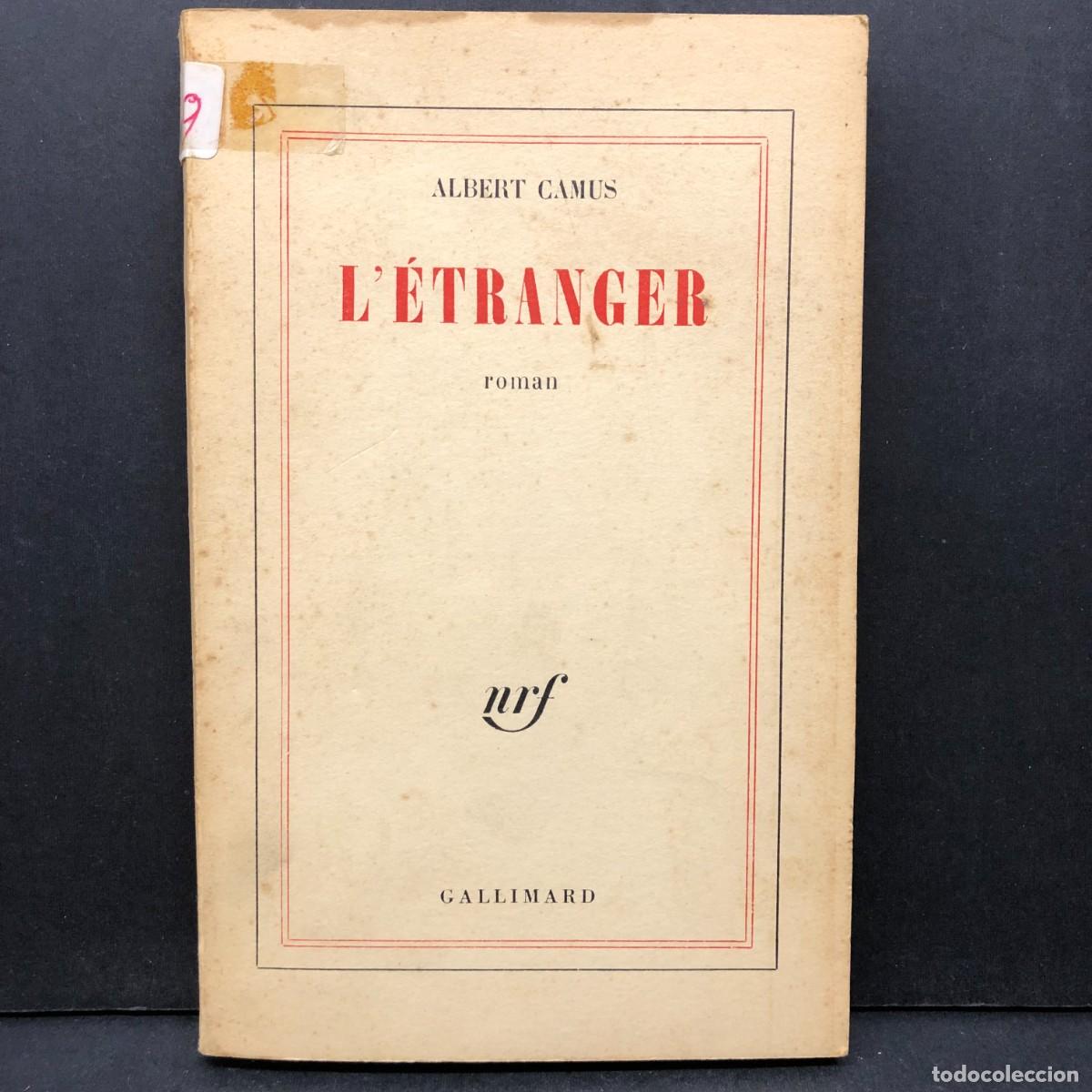 Libros de segunda mano: L'&Eacute;TRANGER - ALBERT CAMUS - ROMAN - GALLIMARD - 1942 / 294