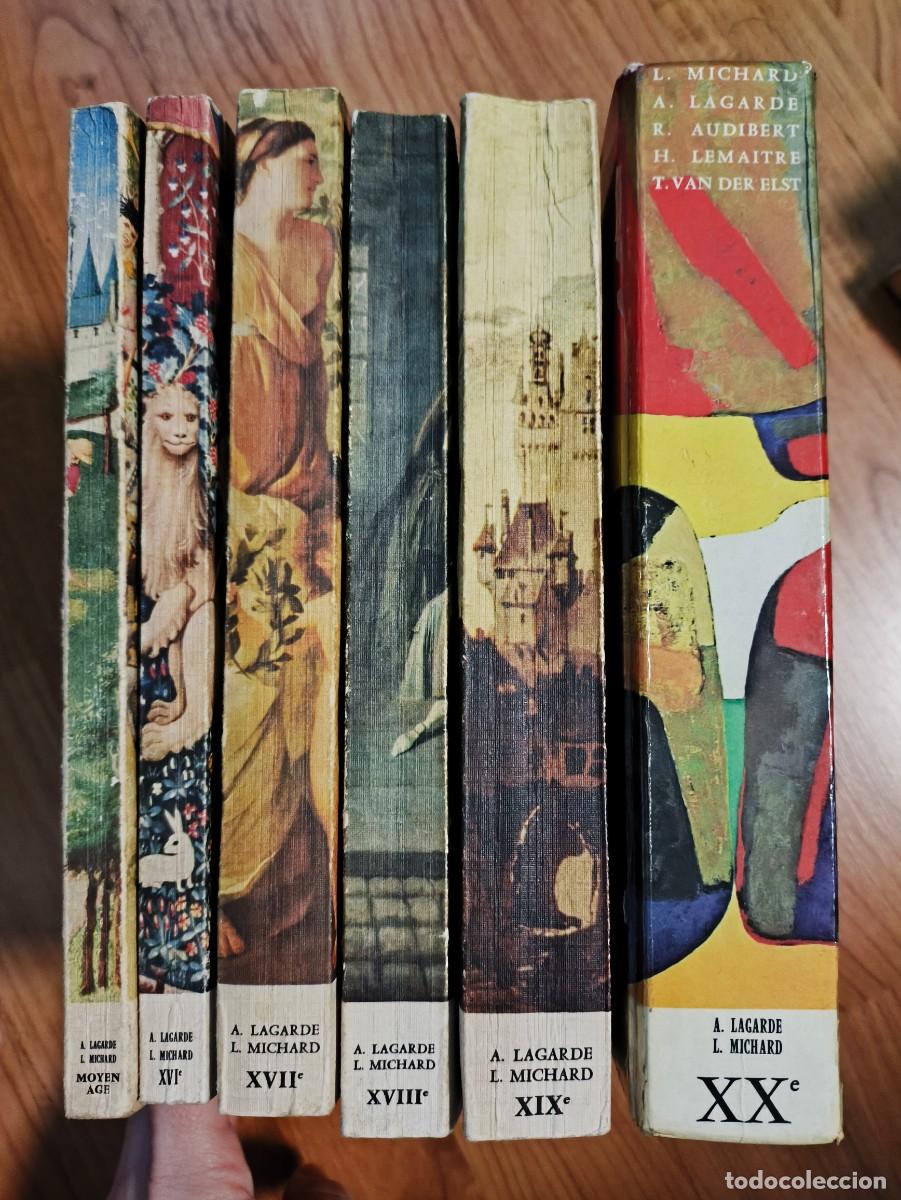 Libros de segunda mano: Colecci&oacute;n Completa Lagarde et Michard - Historia de la Literatura Francesa