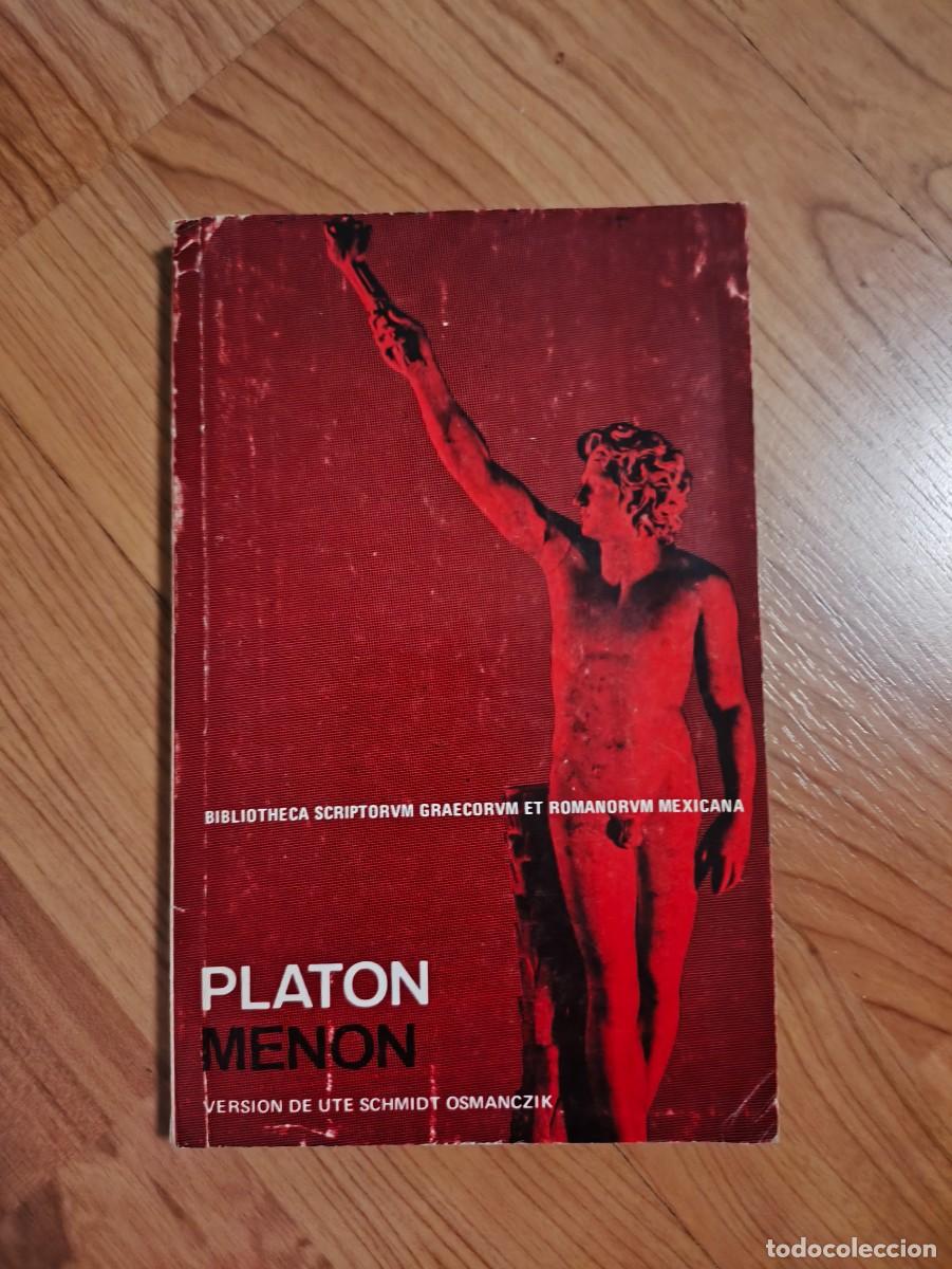 Livres d'occasion: Libro Men&oacute;n - Plat&oacute;n (Edici&oacute;n Biling&uuml;e UNAM / Colecci&oacute;n Mexicana)