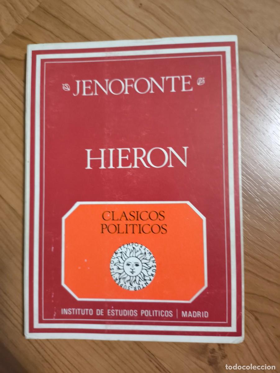 Livres d'occasion: Hier&oacute;n - Jenofonte (Edici&oacute;n Biling&uuml;e 1971) - Cl&aacute;sicos Pol&iacute;ticos
