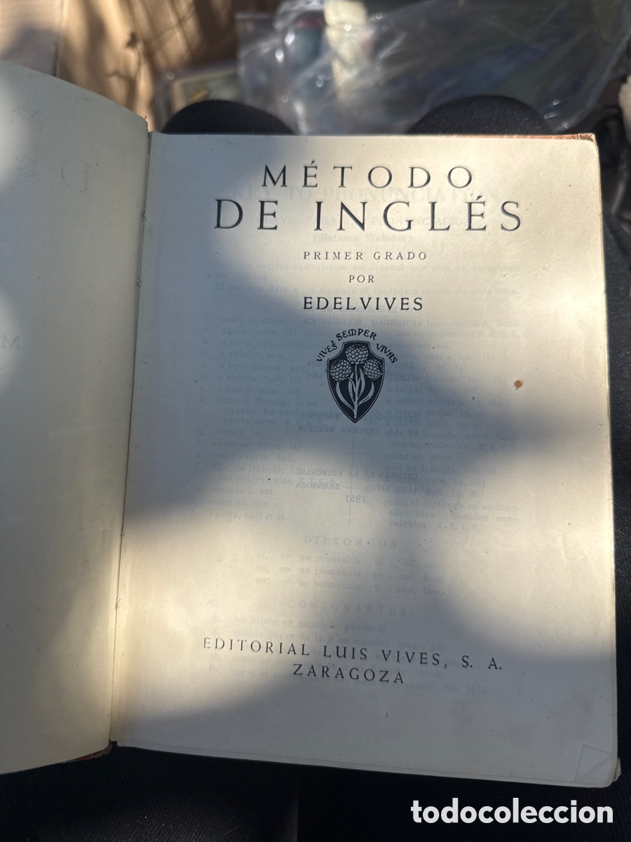 Libros de segunda mano: Libro de aprender ingl&eacute;s primer grado - Foto 2