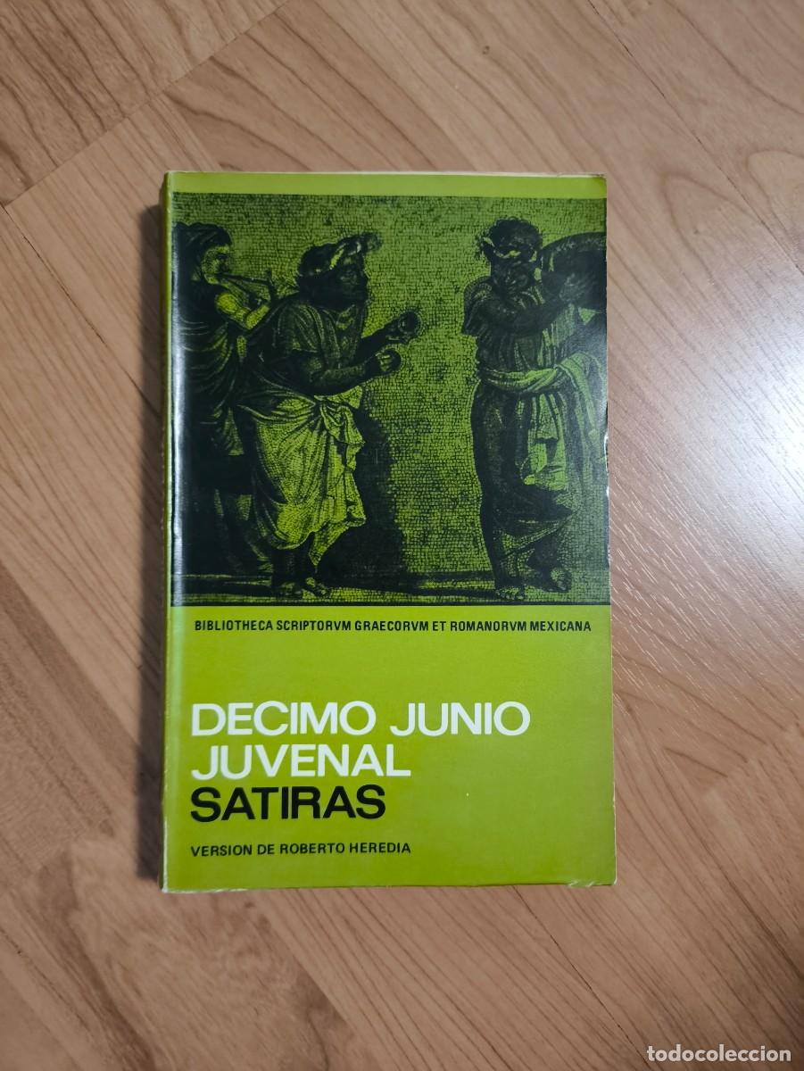 Libros de segunda mano: S&aacute;tiras de D&eacute;cimo Junio Juvenal, colecci&oacute;n biling&uuml;e (lat&iacute;n-esp - Foto 1