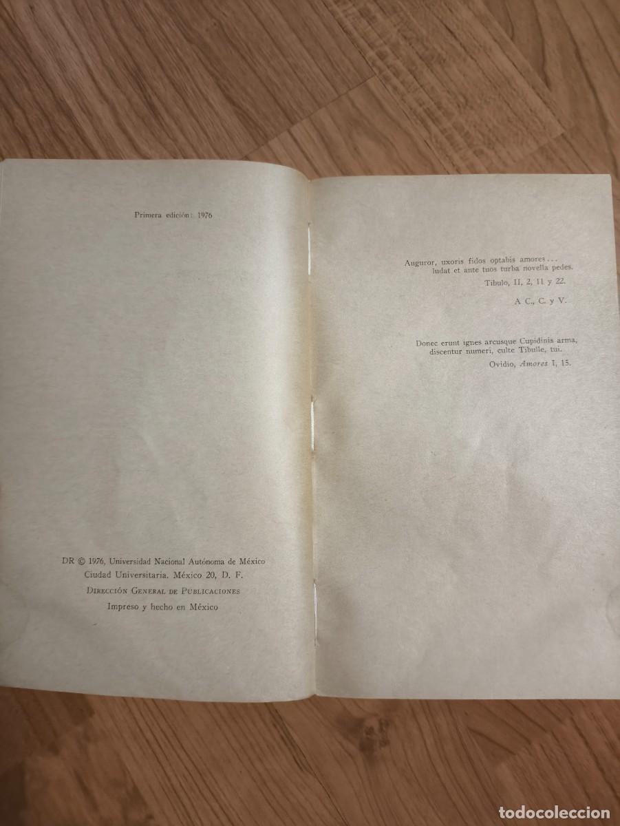 Libros de segunda mano: &rdquo;Tibulo y su c&iacute;rculo: Eleg&iacute;as (Libros I - III)&rdquo; - Foto 5