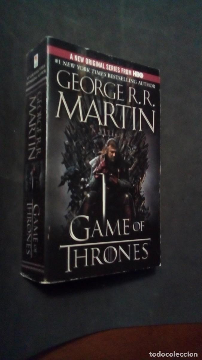 Libros de segunda mano: Game of thrones- George R. R. Martin-LIBRO COMO NUEVO-A NEW ORIGINAL SERIES FROM HBO