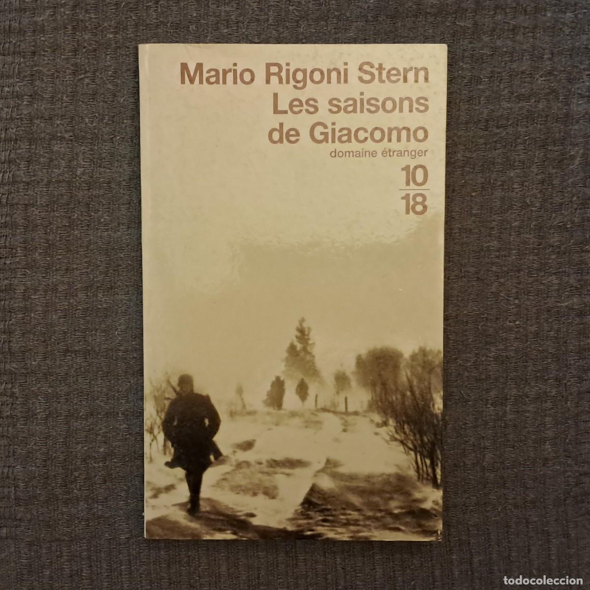Gebrauchte B&uuml;cher: LES SAISONS DE GIACOMO - MARIO RIGONI STERN