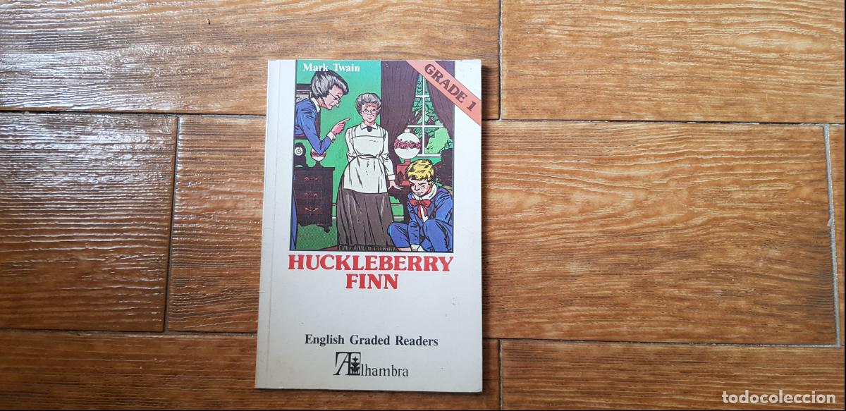 Libri di seconda mano: ENGLISH GRADED READERS - HUCKLEBERRY FINN - MARK TWAIN - GRADE 1 - ALHAMBRA.