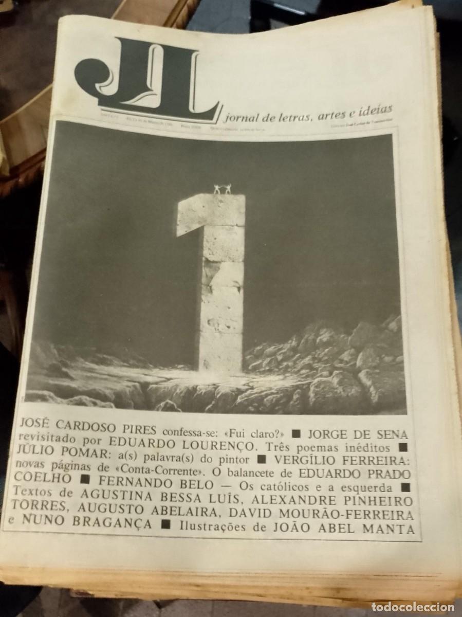 Gebrauchte B&uuml;cher: JL Jornal de Letras, Artes e Ideias 184 unidades, desde o n&ordm;1