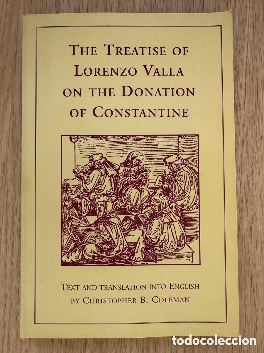 Second hand books: Lorenzo Valla, Donaci&oacute;n de Constantinople, trad. Ingl&eacute;s