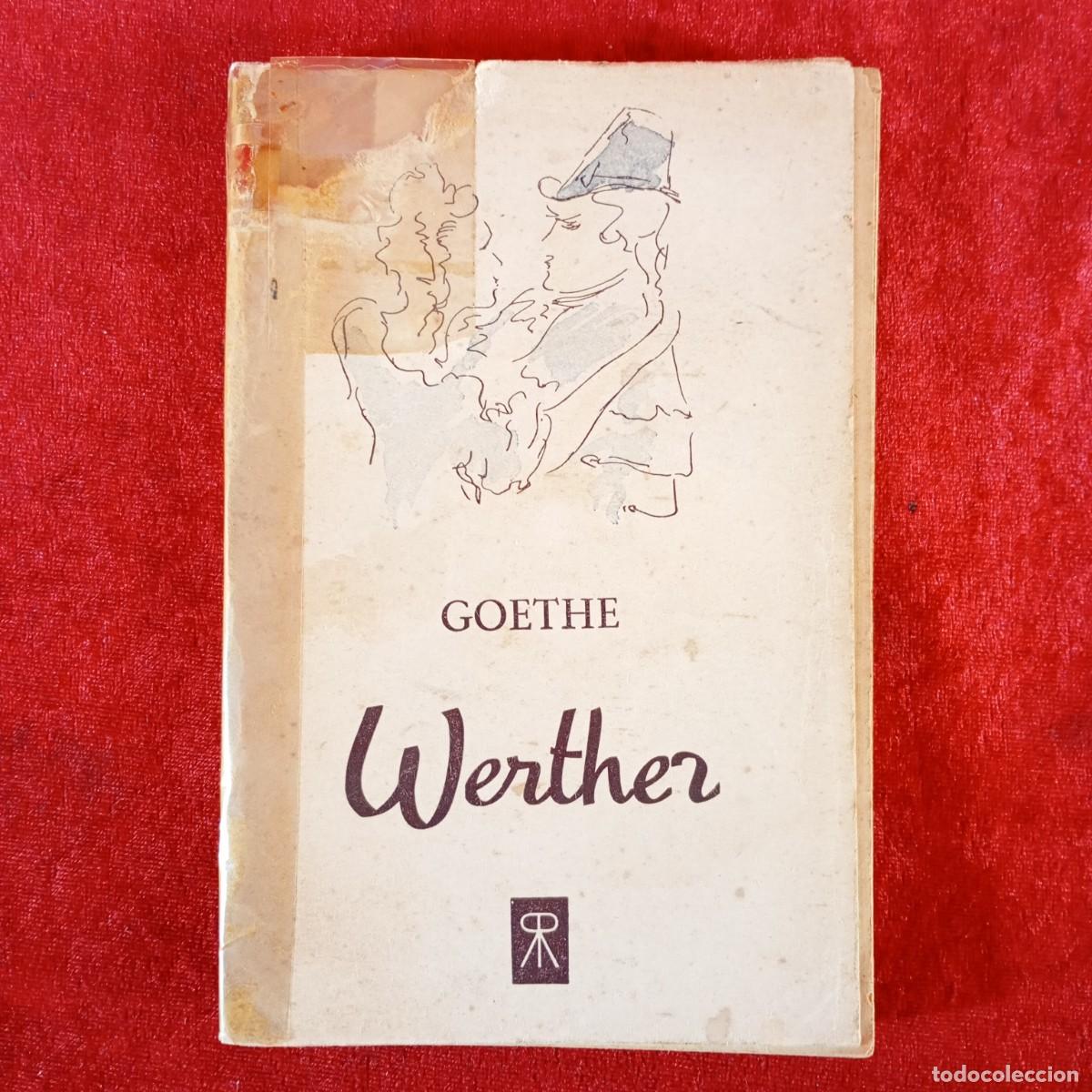 Second hand books: WERTHEN - GOETHE - LES SOUFFRANCES DU JEUNE WERTHER / 1097