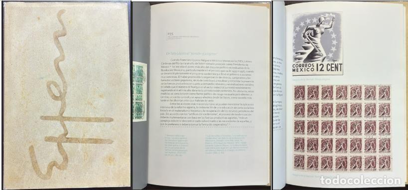 Livres d'occasion: MI) AN ART BOOK FEATURING STUDIES AND SHEETS OF COMMEMORATIVE MEXICAN POSTAGE STAMPS BEARING THE INS
