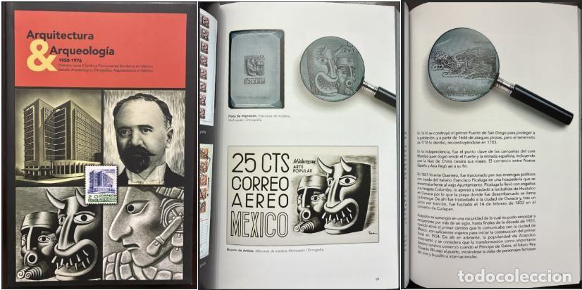Livres d'occasion: MI) THE BOOK ARCHITECTURE & ARCHAEOLOGY 1950&ndash;1976 THE FIRST MODERN PHILATELIC SERIES IN MEXICO, PUBL