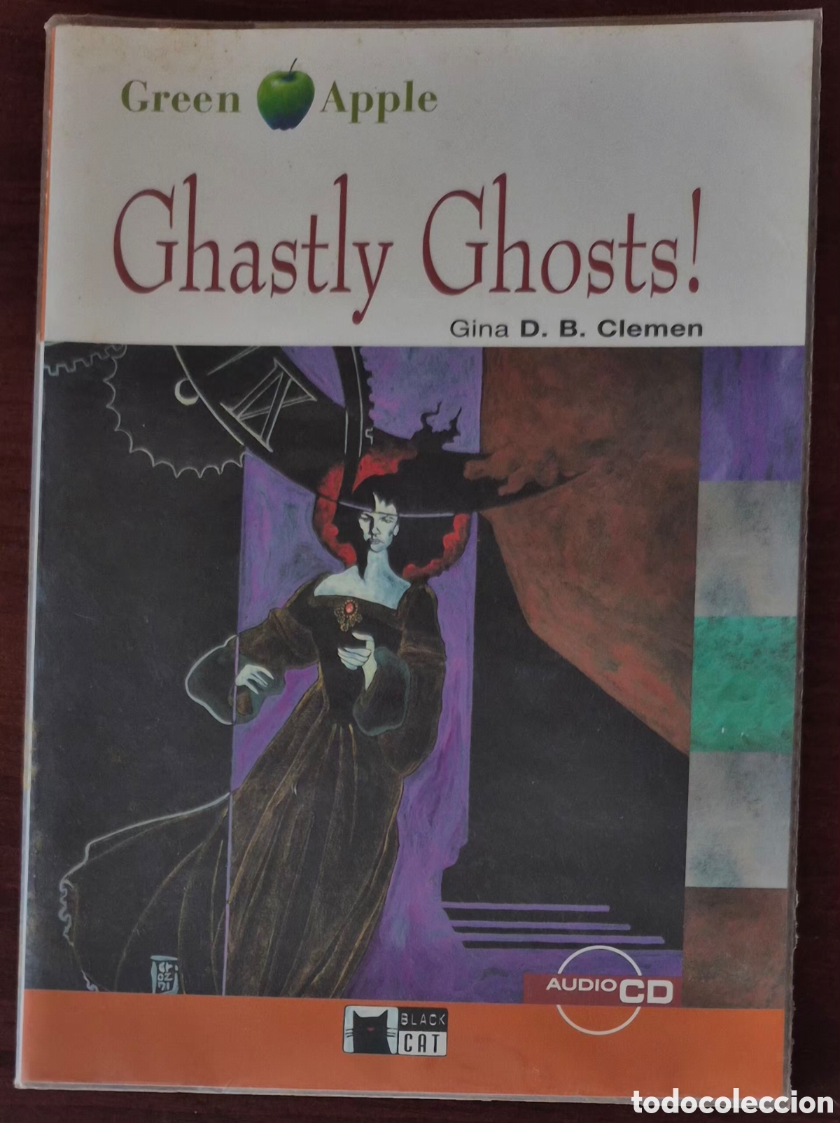 Libros de segunda mano: GHASTLY GHOSTS! GINA D.B. CLEMEN (INCLUYE AUDIO CD)