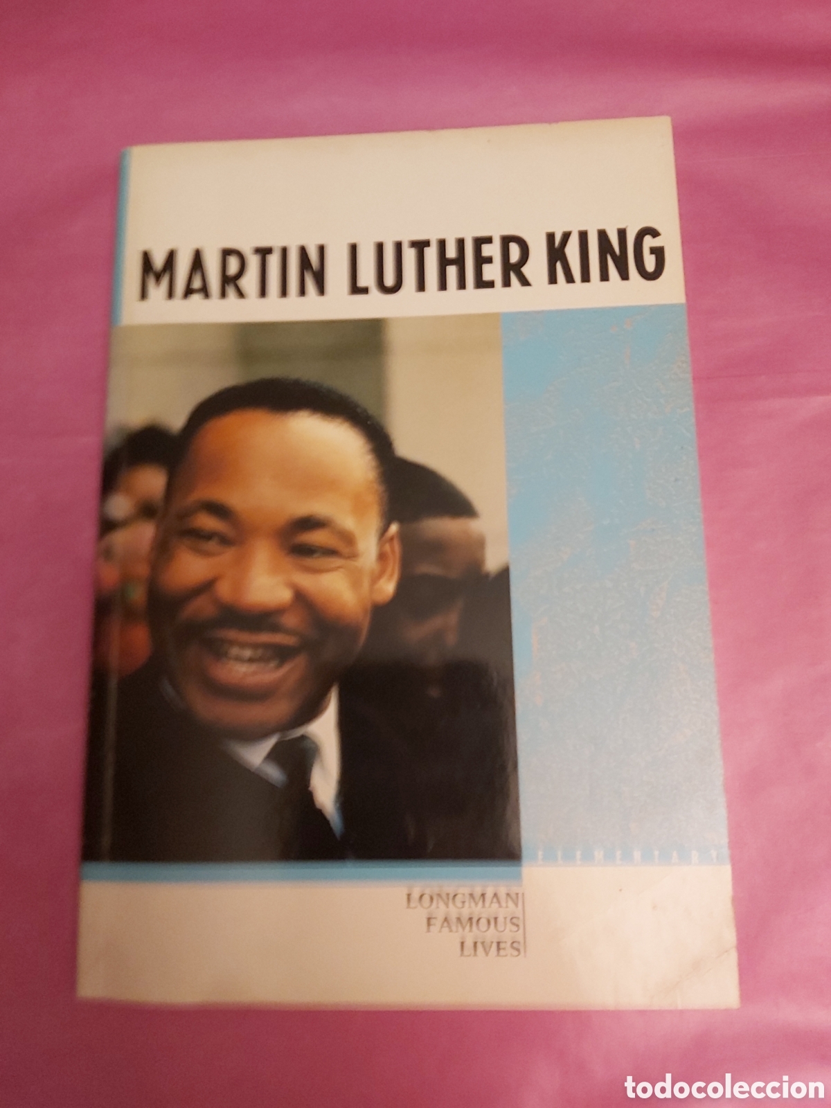 Libros de segunda mano: MARTIN LUTHER KING LONGMAN FAMOUS LIVES 1995 INGL&Eacute;S